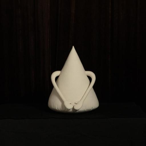 The Euclideans Cone · 18’’ x 14’’ x 15’’ · Cotton, polyester · NY, USA · 2022
