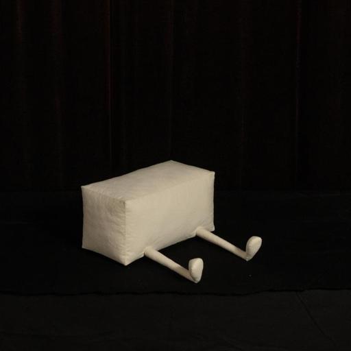 The Euclideans Cuboid · 12’’ x 12’’ x 11’’ · Cotton, polyester · NY, USA · 2022