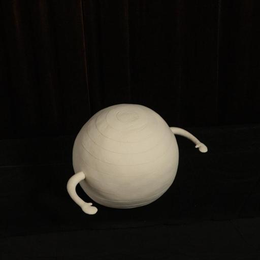 The Euclideans Sphere · 20’’ x 17’’ x 12’’ · Cotton, polyester · NY, USA · 2022