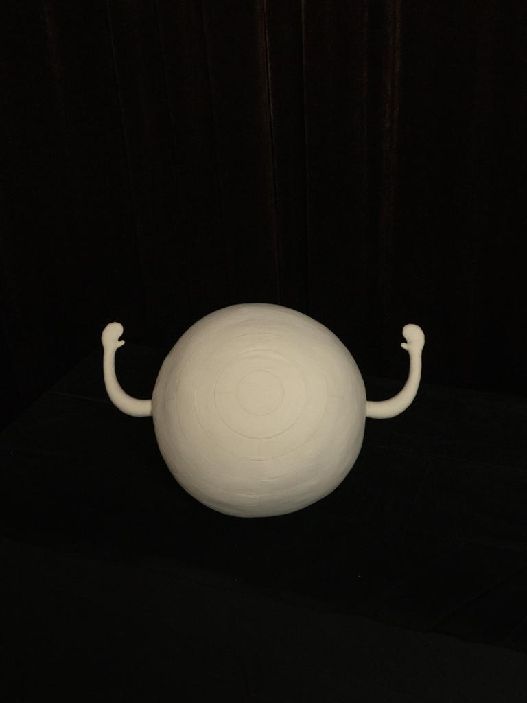 The Euclideans Sphere · 20’’ x 17’’ x 12’’ · Cotton, polyester · NY, USA · 2022