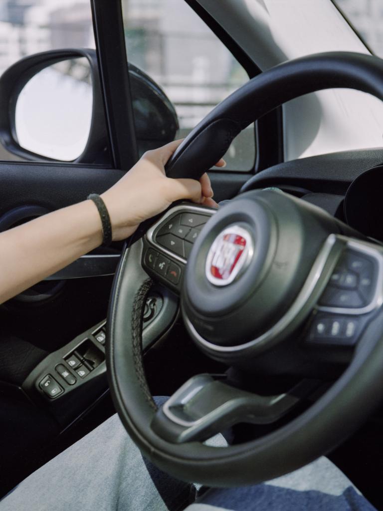 Portraits of Serious Life · 20 Driving A Fiat · 2022 · New York · Printed on Archive Photography Paper
