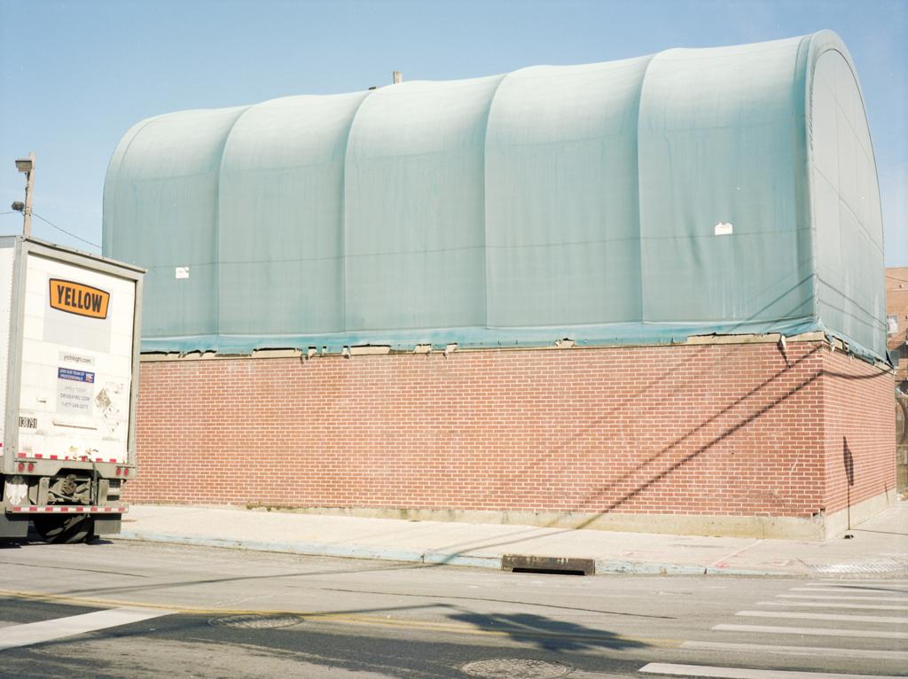 Around The Chaos · 09 Blue Warehouse · Printed on Archive Photography Paper