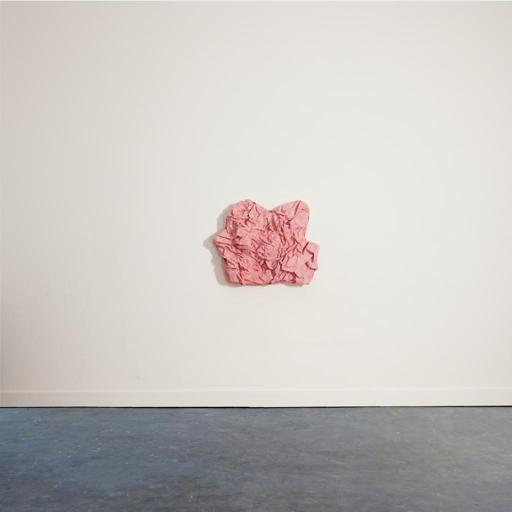 Winter Rose · 2024 · Interior paint on canvas and cardboard · 27