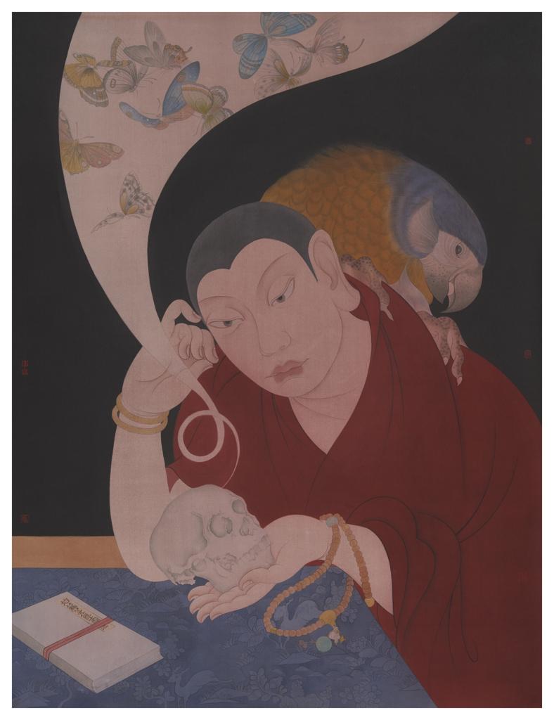 As It Is · Bewilderment (《如是 · 惑》) · Color on Silk(绢本设色) · 72x95cm · 2022