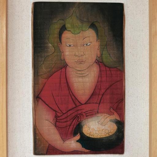 As It Is · Red Light 1 (《如是 · 红光》之一) · Rich Color Wooden Panel Painting(木板重彩) · 50x80cm · 2016
