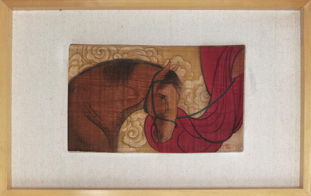 As It Is · Red Light 2 (《如是 · 红光》之二) · Rich Color Wooden Panel Painting(木板重彩) · 50x80cm · 2016