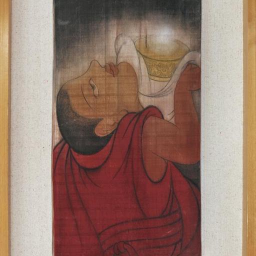 As It Is · Red Light 4 (《如是 · 红光》之四) · Rich Color Wooden Panel Painting(木板重彩) · 50x80cm · 2016