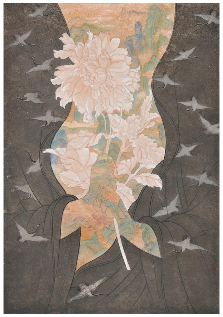 As It Is · The Cycle of the Seasons 3 (《如是 · 春夏秋冬又一春 · 3》) · Fine Brushwork and Heavy Color(工笔重彩) · 66x92cm · 2019