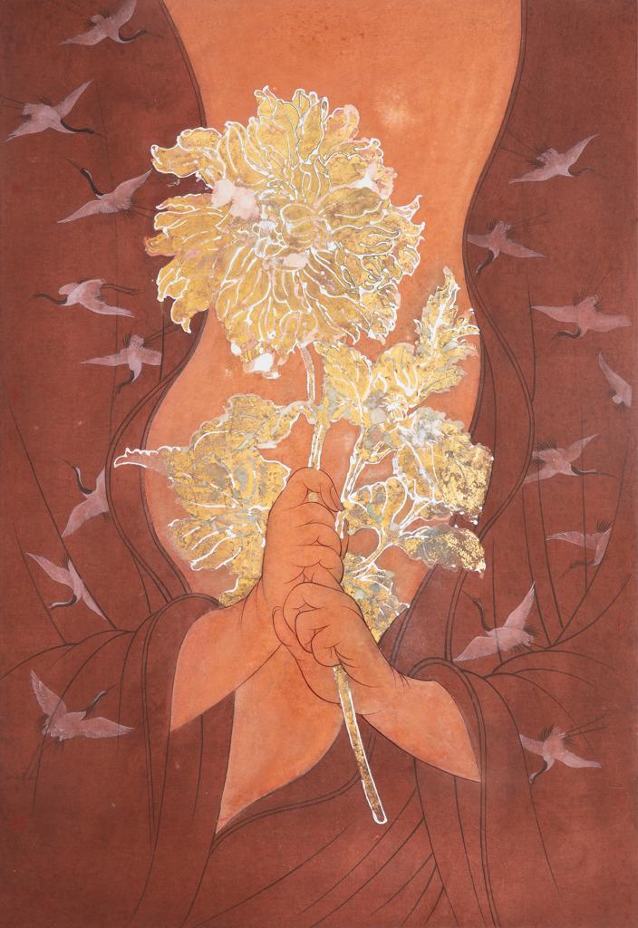 As It Is · The Cycle of the Seasons 4 (《如是 · 春夏秋冬又一春 · 4》) · Fine Brushwork and Heavy Color(工笔重彩) · 66x92cm · 2018.tif