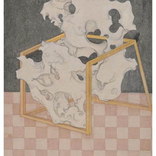 Psychotherapy · Psychotherapy 2 (《精神疗法 · 精神疗法 · 2》) · Fine Brushwork and Heavy Color(工笔重彩) · 38x66cm · 2018