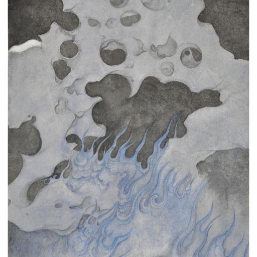 Psychotherapy · Psychotherapy 6 (《精神疗法 · 精神疗法 · 6》) · Fine Brushwork and Heavy Color(工笔重彩) · 38x66cm · 2019