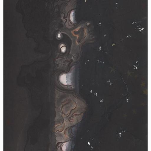 Tales and Legends · Brilliant (《故事和传说 · 璀璨》) · Ink Painting on Paper(纸本水墨) · 46x70cm · 2020