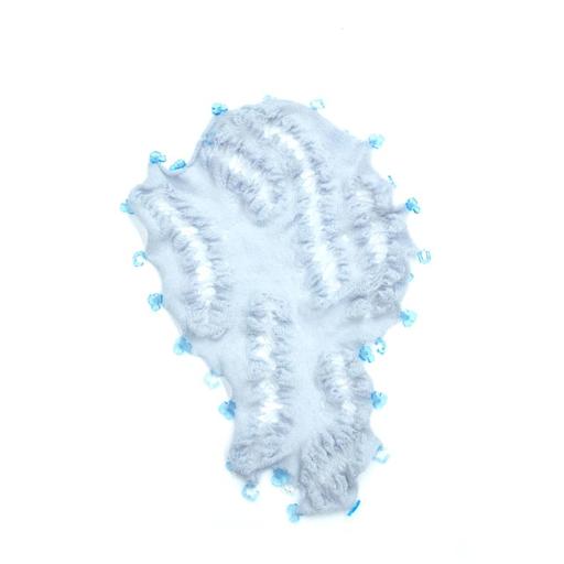 Into merged reality, an alternative fantasy · Mohair, alpaca, wool, cashmere, cotton, acrylic, transparent yarns · New York, United States · 2023