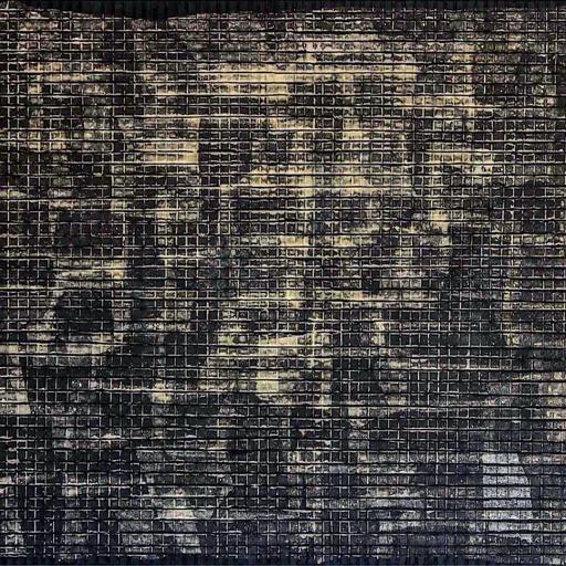 Constellation - One (group i) · 2019, Color Paper on Canvas, 36 x 48 x 2.5 Inches, Los Angeles