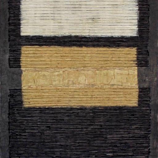 I Feel Myself Stilling (group iii) · 2022, Color Paper on Canvas, 40 x 30 x 1.5 Inches, Los Angeles