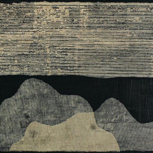 Tender is the Night (group ii) · 2023, Color Paper on Canvas, 30 x 40 x 1.5 Inches, Los Angeles